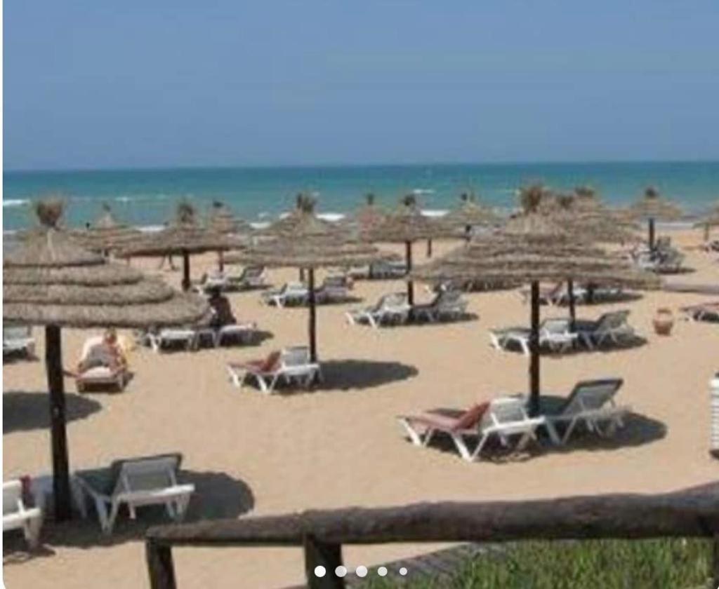 Maison Du Bonheur En Bord De Mer Avec Piscine Saidia Bagian luar foto