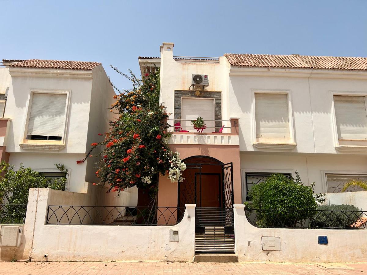 Maison Du Bonheur En Bord De Mer Avec Piscine Saidia Bagian luar foto
