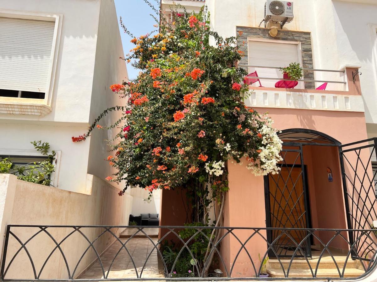 Maison Du Bonheur En Bord De Mer Avec Piscine Saidia Bagian luar foto