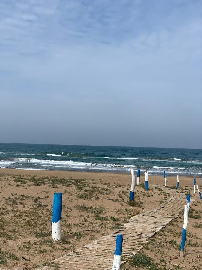 Maison Du Bonheur En Bord De Mer Avec Piscine Saidia Bagian luar foto